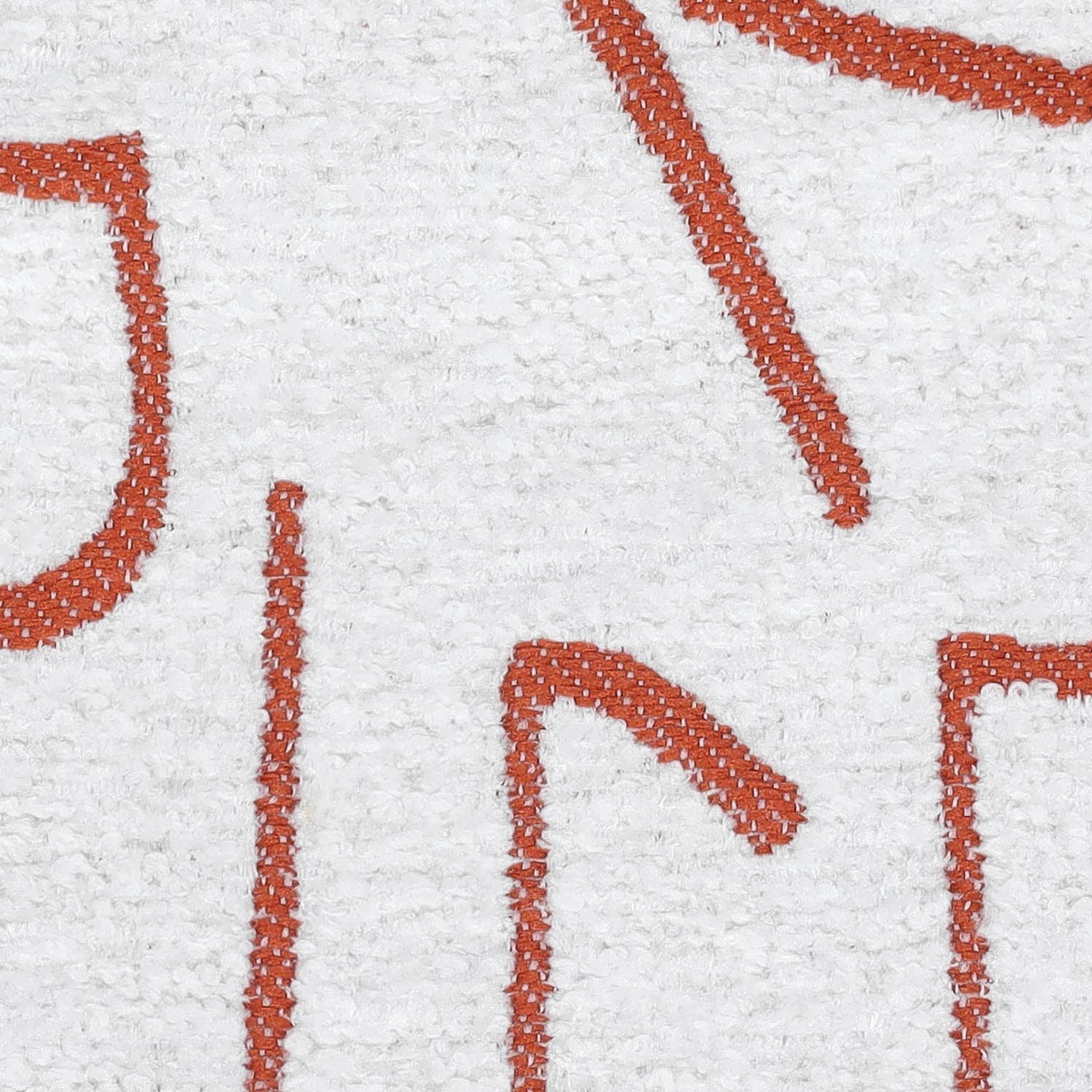 URBAN Bouclé Chenille - baksteenrood - Bladi