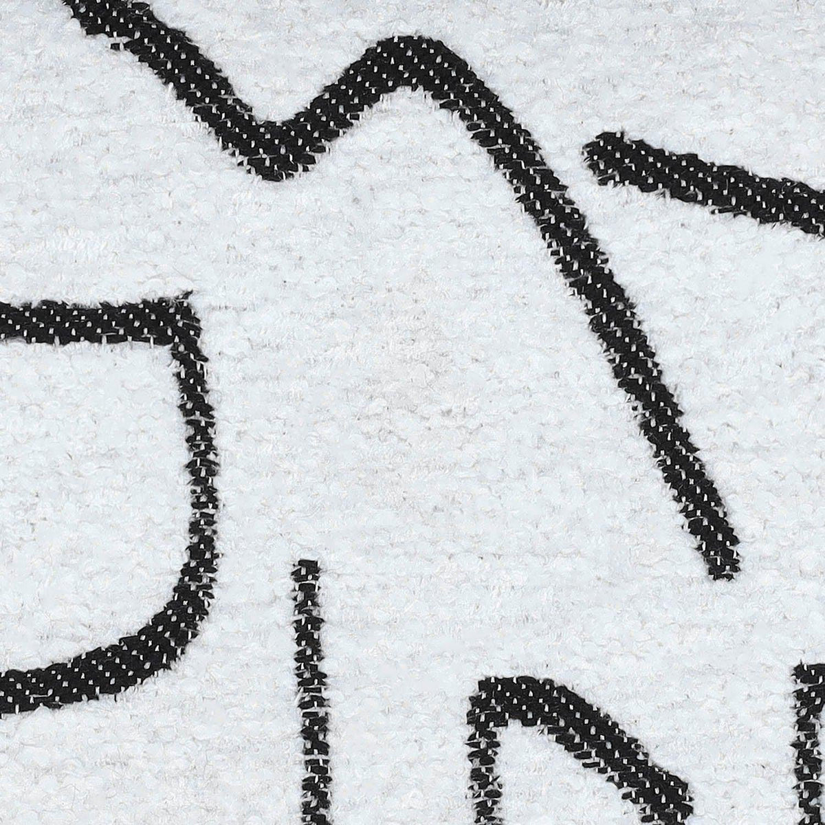 URBAN Bouclé Chenille - zwart - Bladi