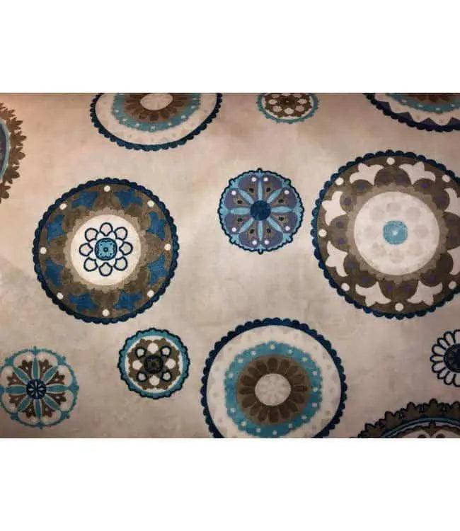 Velours 3D Doro Blue | BLADI.