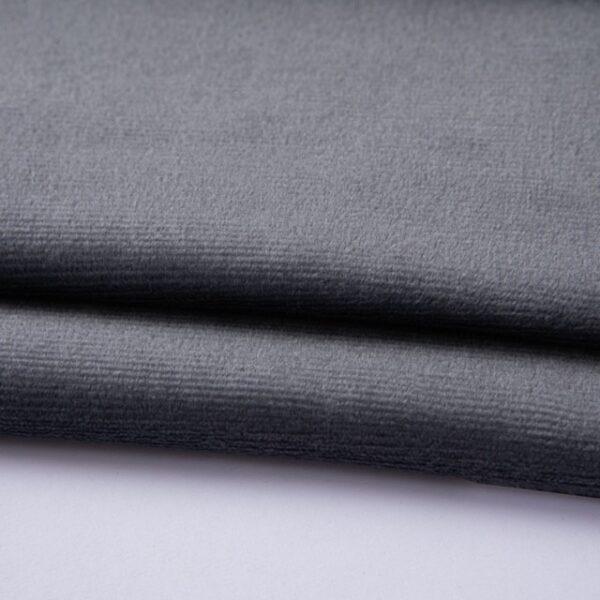 Velours Holland velvet - Donker grijs - Bladi