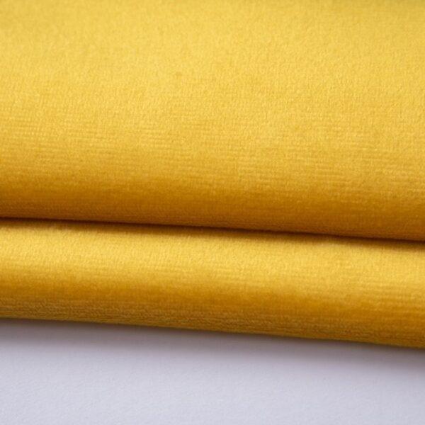 Velours Holland velvet - Okergeel - Bladi