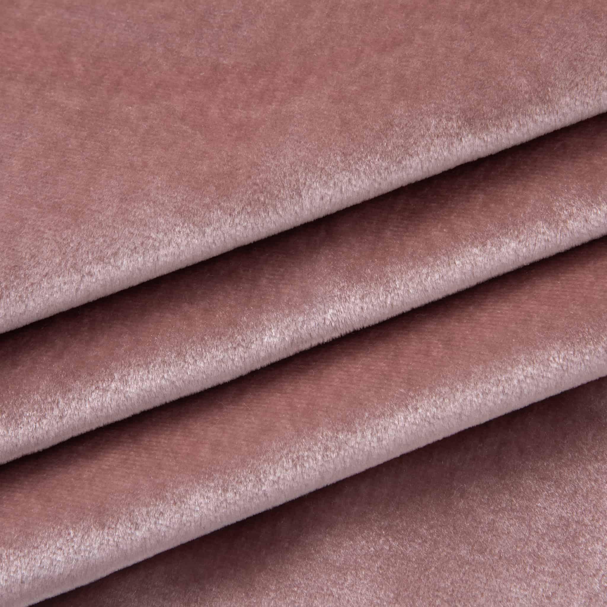 Velours, velvet Tiffany glans - oud roze - Bladi