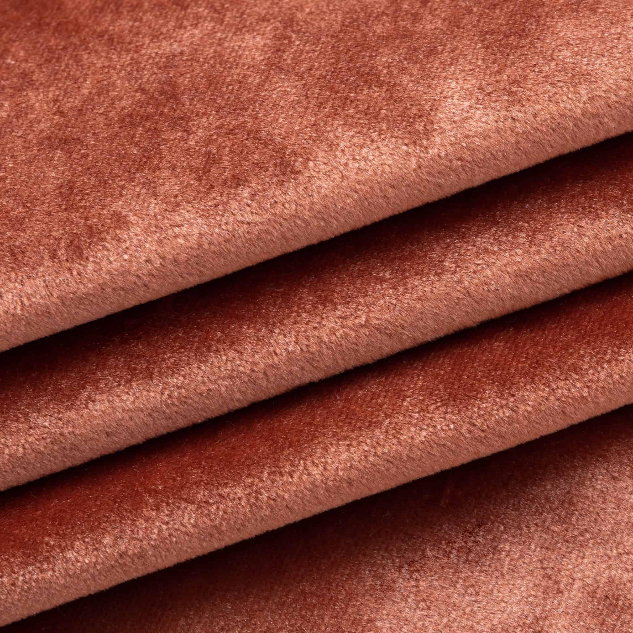 Velours, velvet Tiffany glans - brique - Bladi