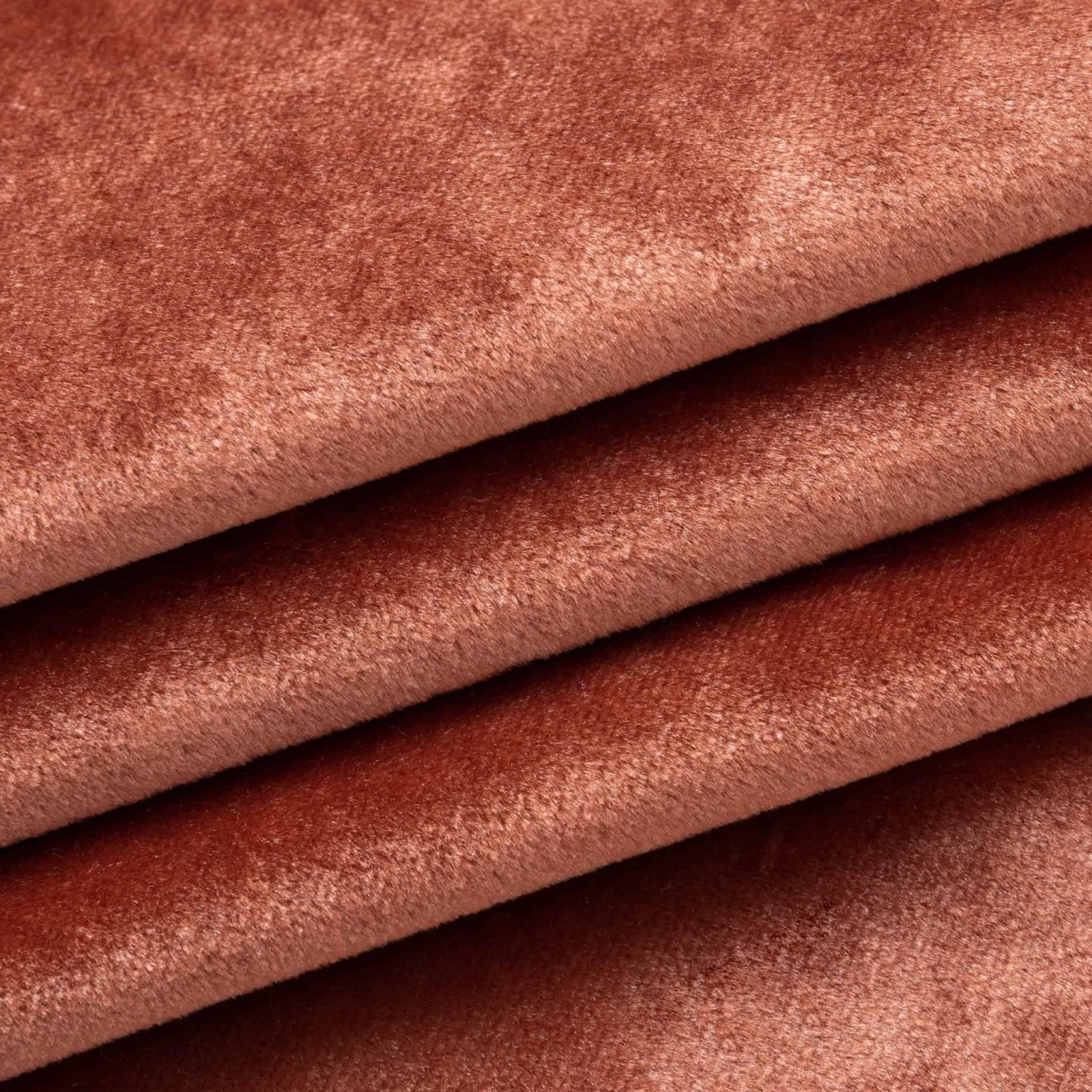 Velours, velvet Tiffany glans - brique - Bladi