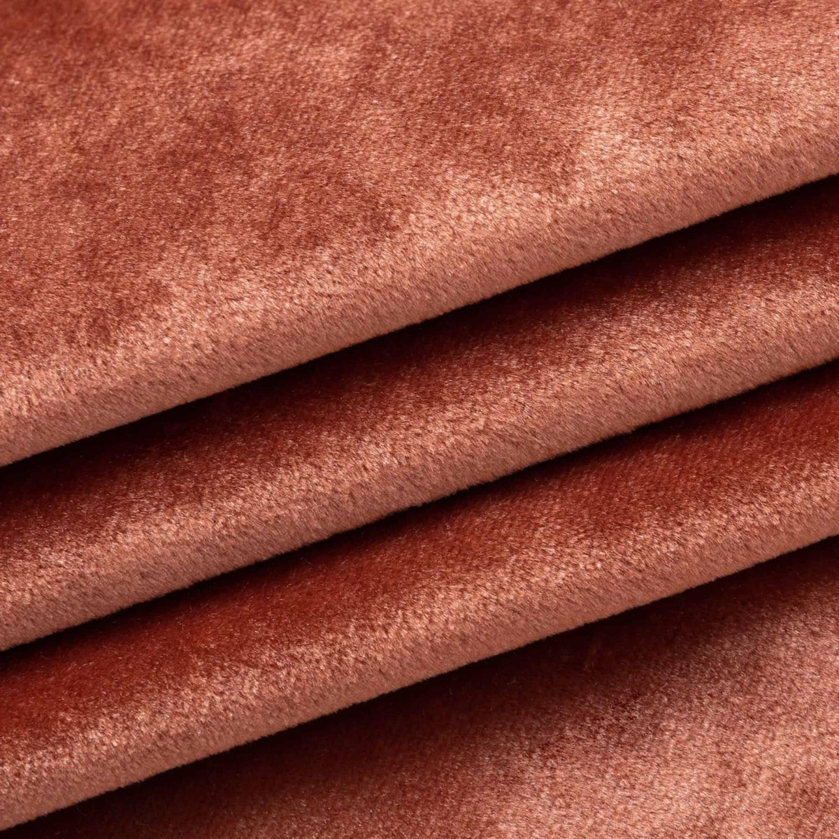 Velours, velvet Tiffany glans - brique - Bladi