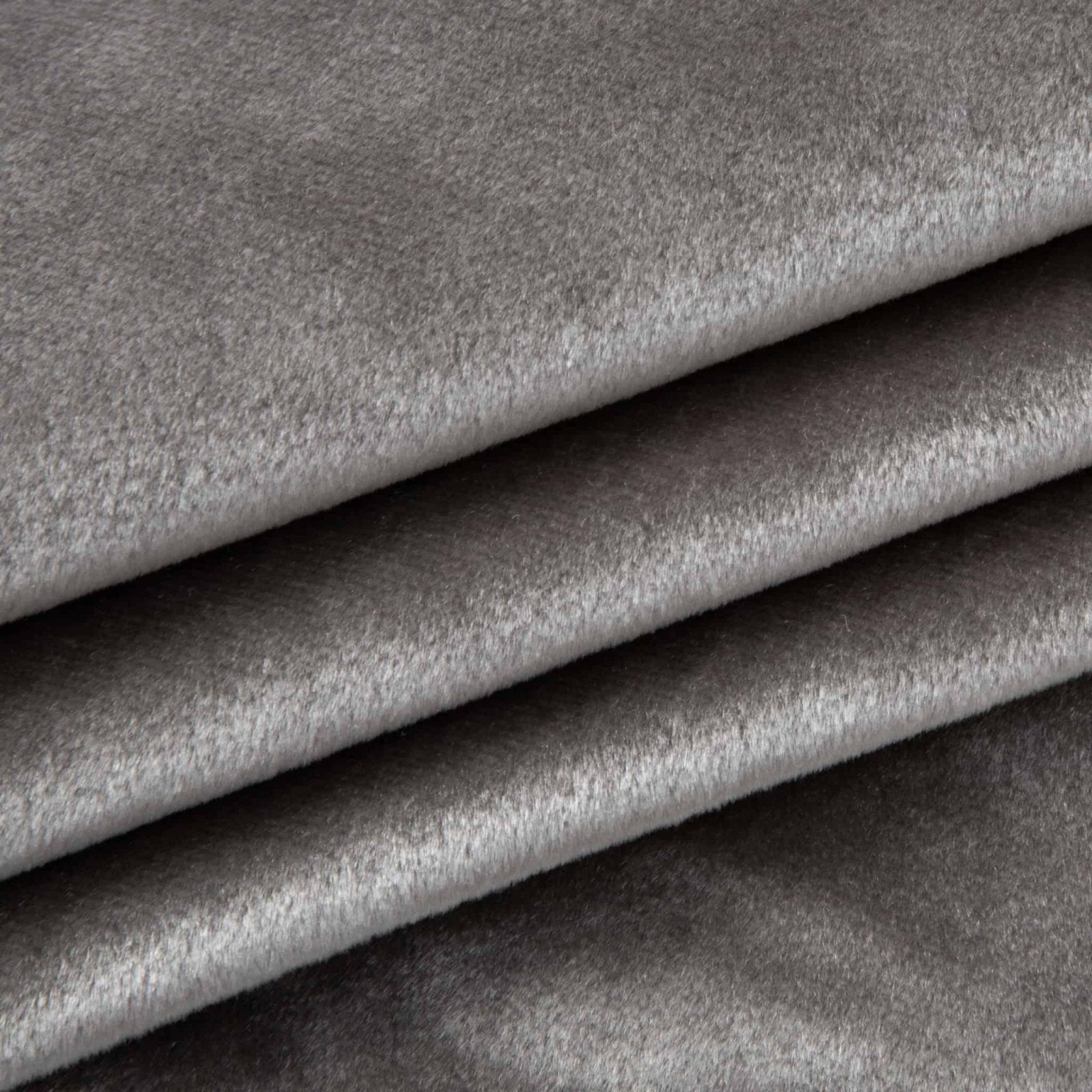 Velours, velvet Tiffany glans - bruin - Bladi