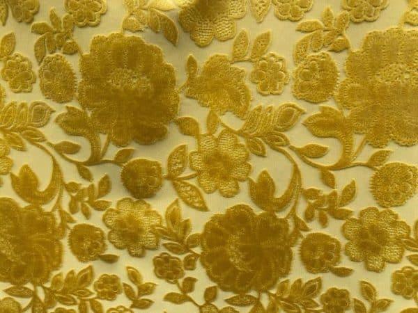 Velvet Flower - Geel - Bladi