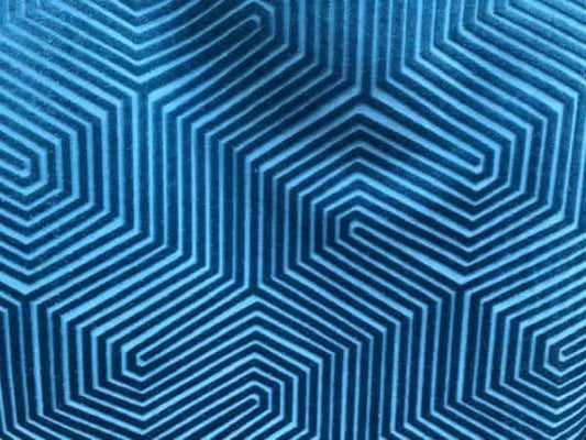 Velours / Velours Ruche - bleu - Bladi