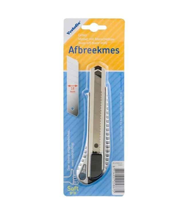 Verlofix afbreekmes soft grip - Bladi