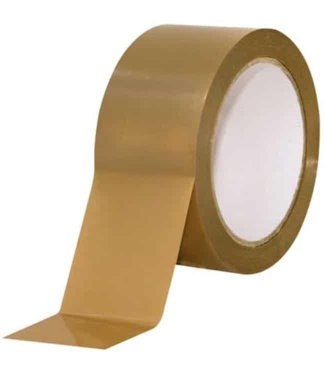 verpakkingstape p.p. 66x50 bruin - Bladi