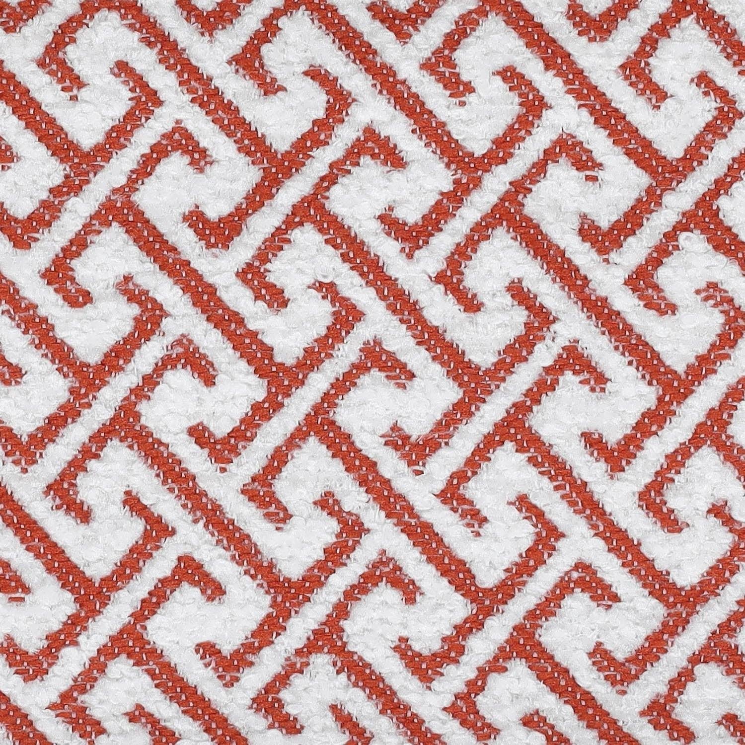VERZACE Bouclé Chenille - baksteenrood - Bladi
