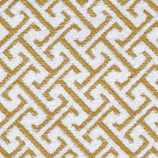 VERZACE Bouclé Chenille - Ockergelb - Bladi