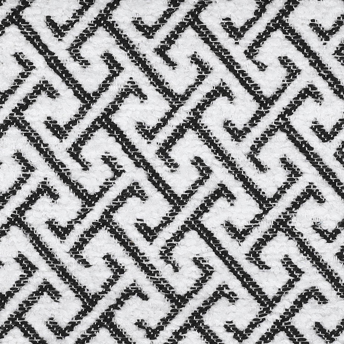 VERZACE Bouclé Chenille - zwart - Bladi