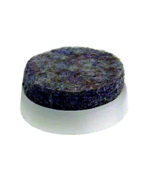 Filzgleiter selbstklebend mit Power-Klebekraft weiß ø24 mm je 16 Stück | BLADI.