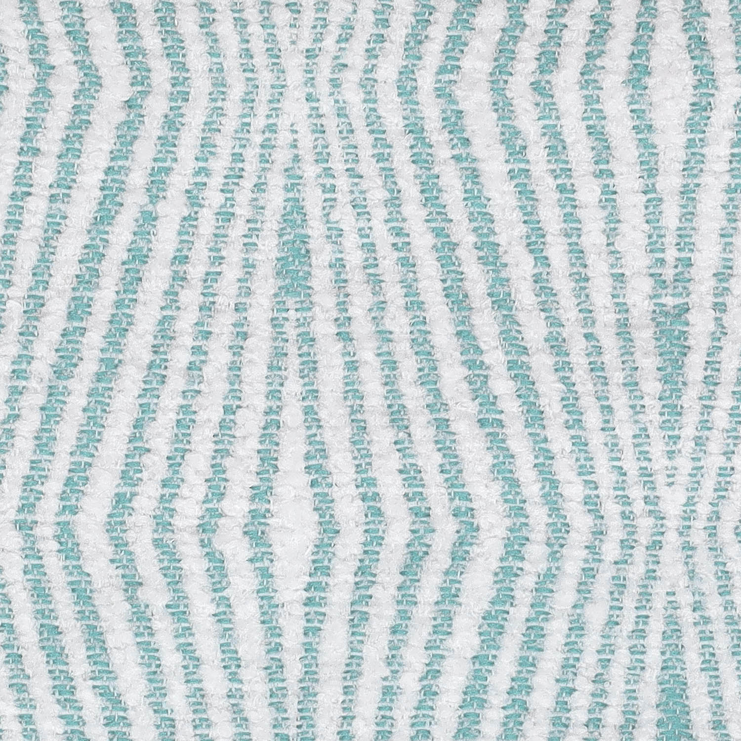 WAVE Bouclé Chenille - zee blauw - Bladi