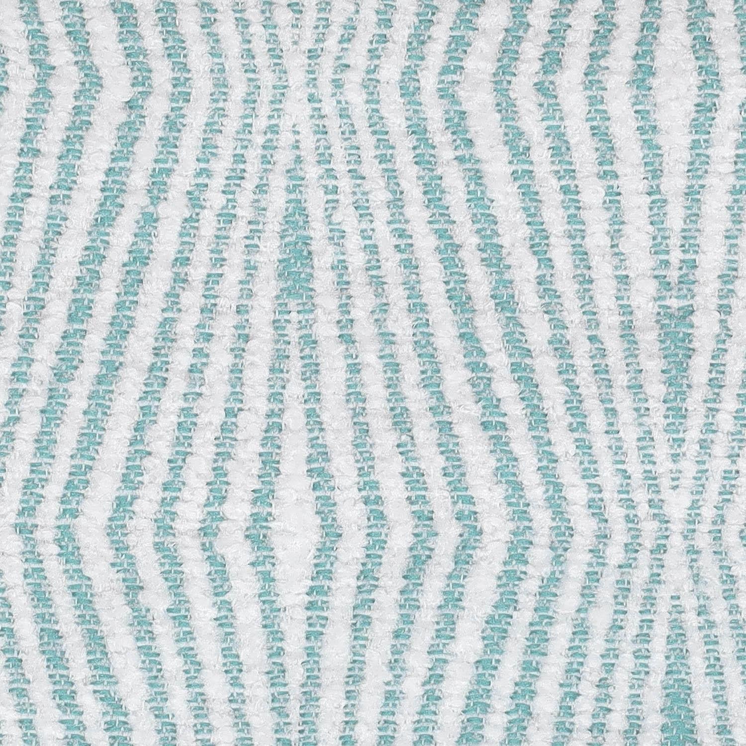 WAVE Bouclé Chenille - zee blauw - Bladi
