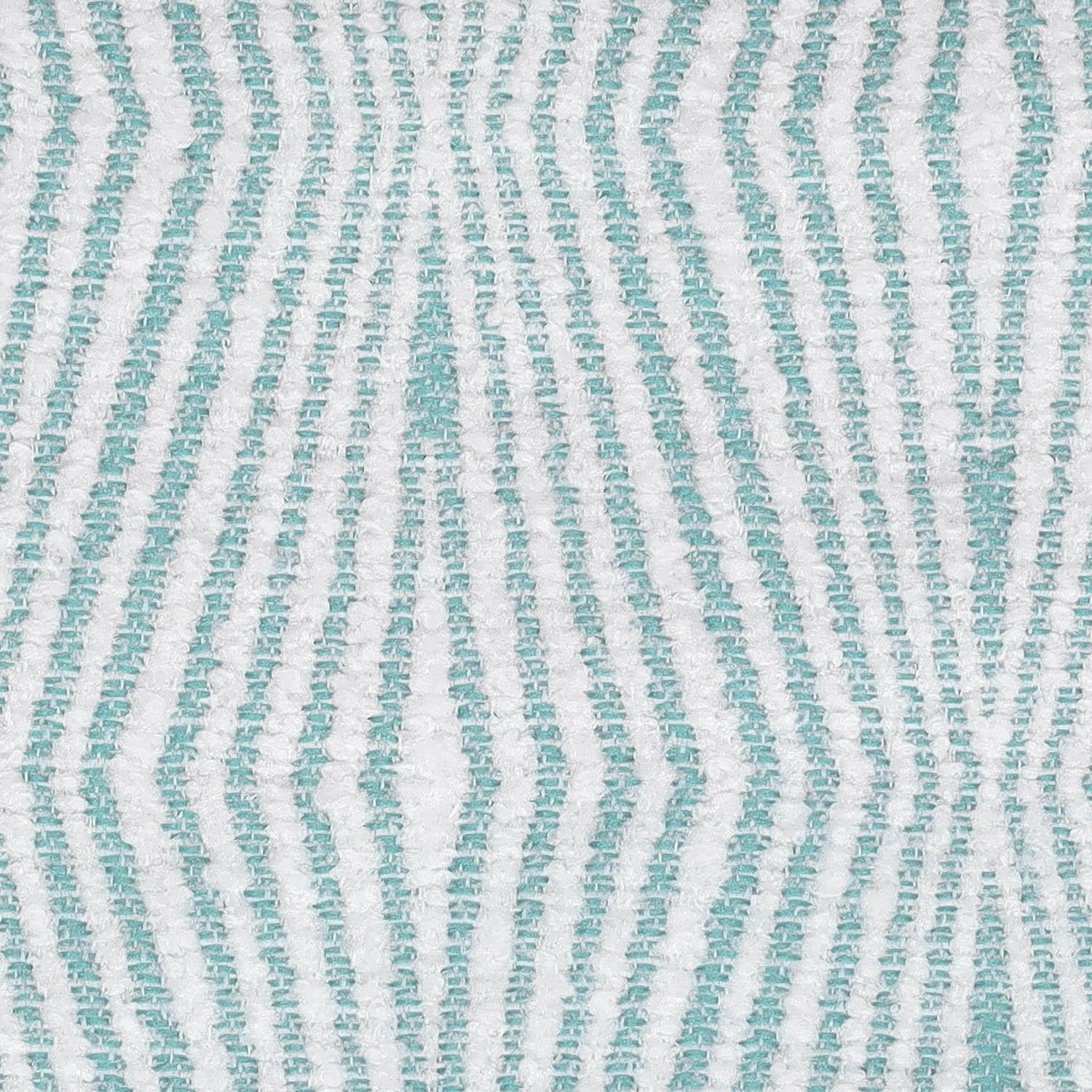WAVE Bouclé Chenille - zee blauw - Bladi