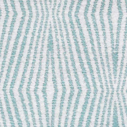 WAVE Bouclé Chenille - zee blauw - Bladi