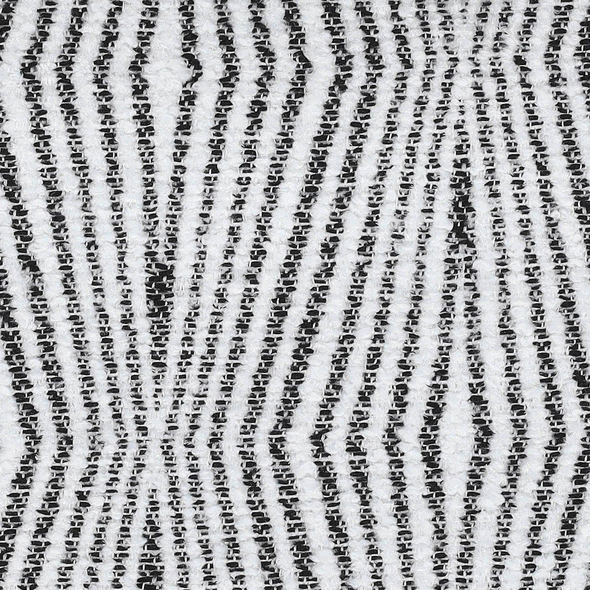 WAVE Bouclé Chenille - zwart - Bladi
