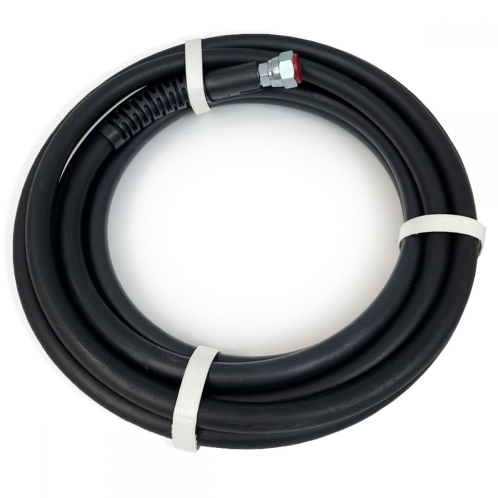 Zwarte slang 5,5 m voor contactlijm drukvat / lijmtank - Bladi