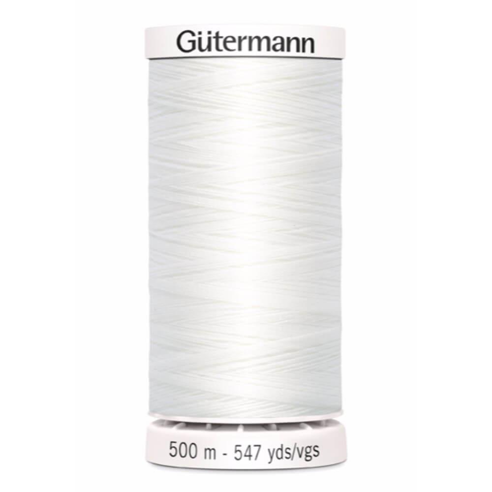 Gütermann fil pour tout coudre 500m - 000 - Bladi