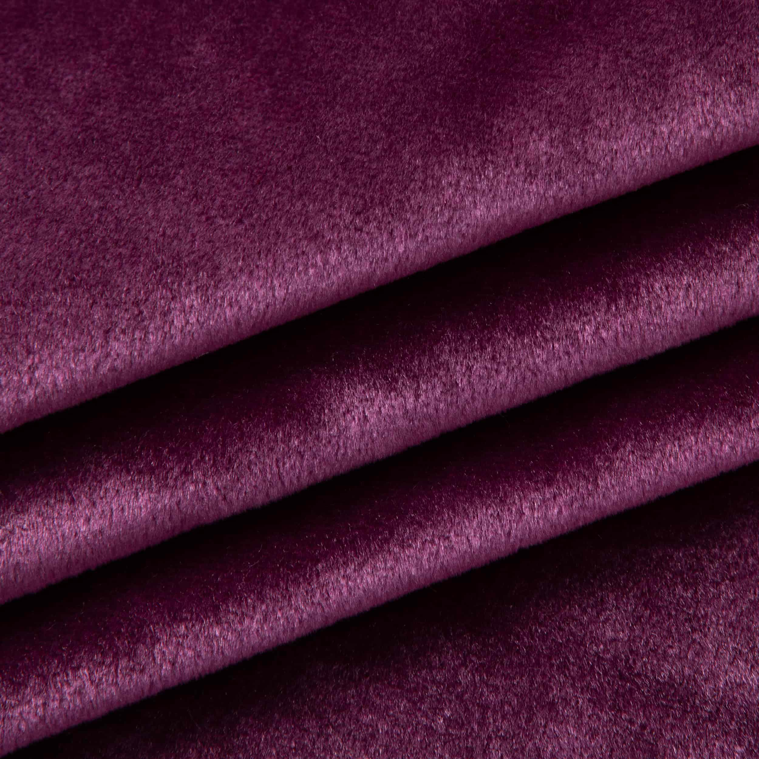 Velours, velvet Tiffany glans - paars - Bladi