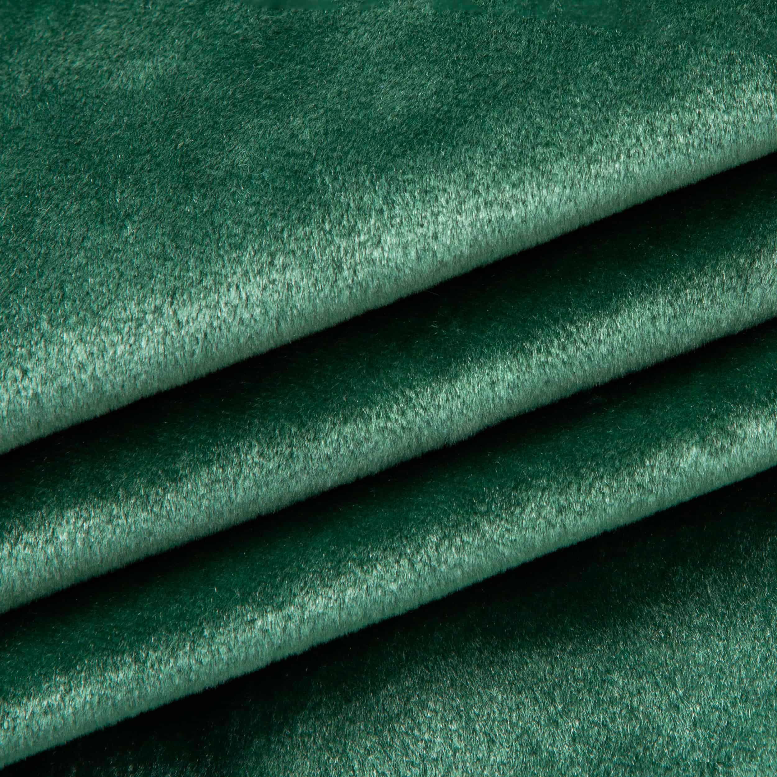 Velours, velvet Tiffany glans - emerald groen - Bladi
